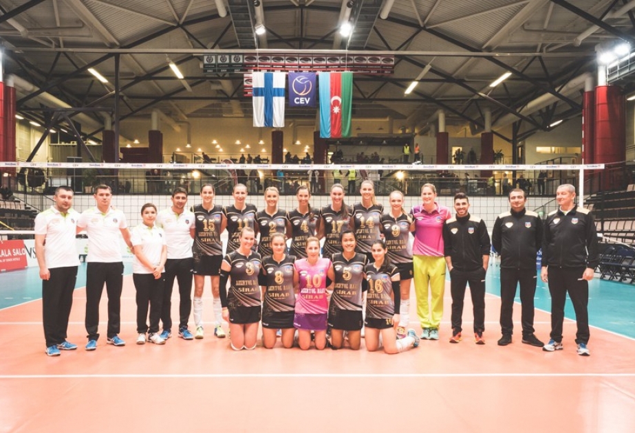 Bakının “Azəryol” voleybol klubu Finlandiyanın “Salo” komandasını qəbul edəcək