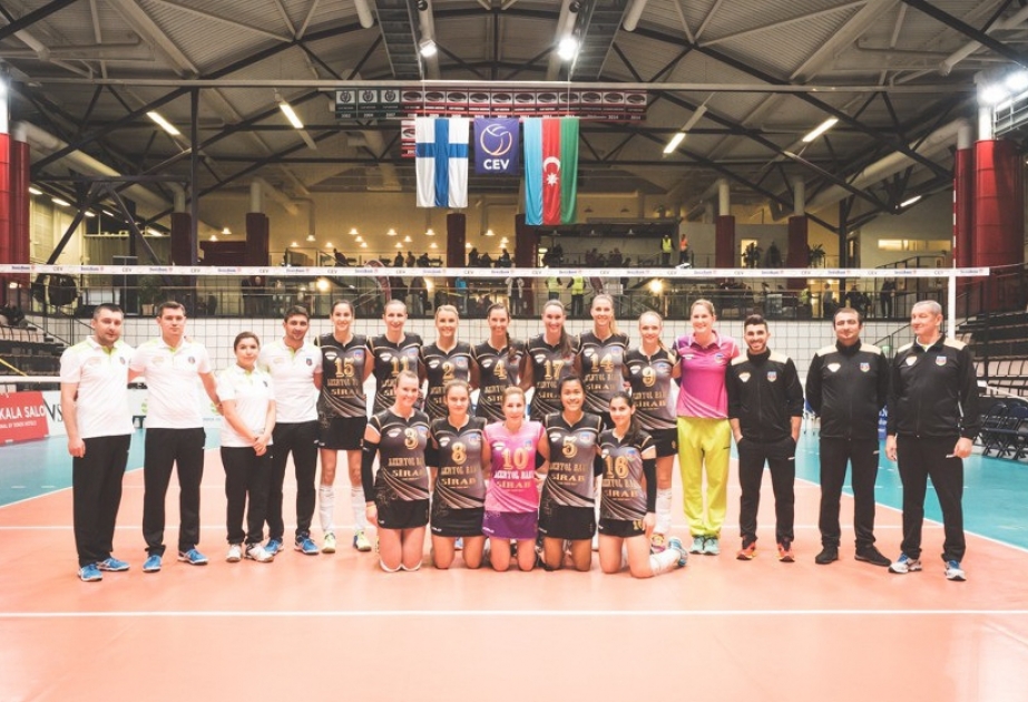 “Azəryol” klubu CEV kuboku yarışlarının dörddəbir final mərhələsinə yüksəlib