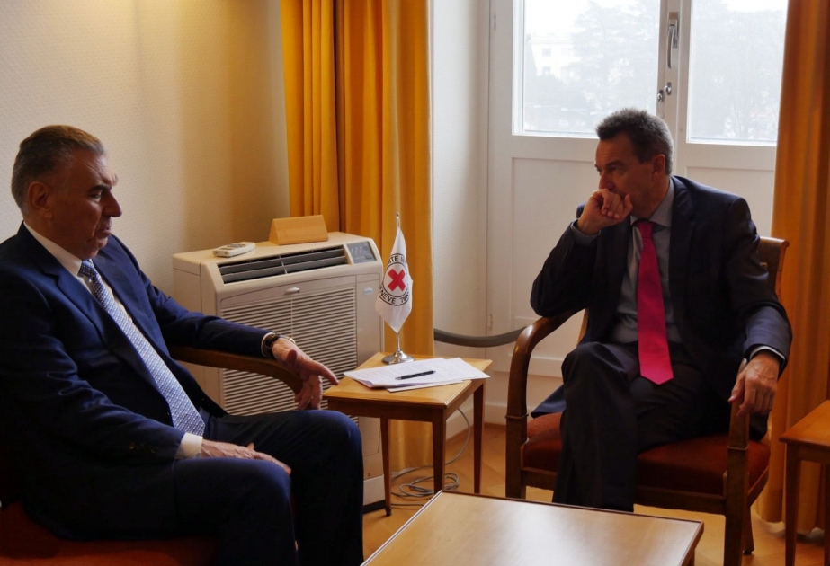 Genf: Stellvertretender Premierminister Aserbaidschans hält eine Reihe von Treffen mit Leitern von verschiedenen internationalen Organisationen ab