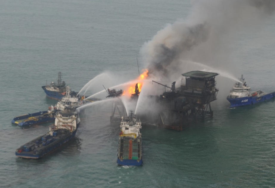 SOCAR: Fire in Gunashli oil wells completely extinguished