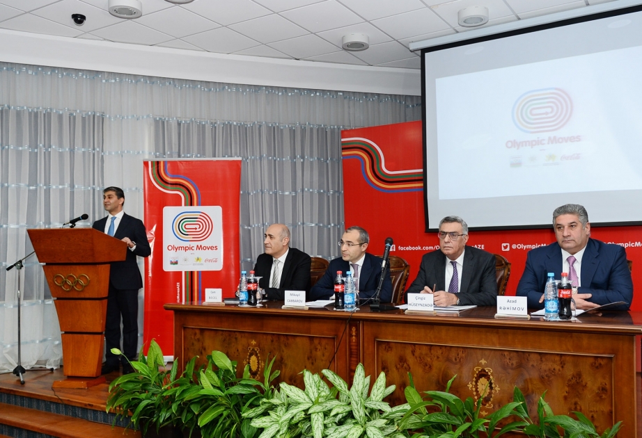 La présentation du projet du Mouvement olympique à Bakou