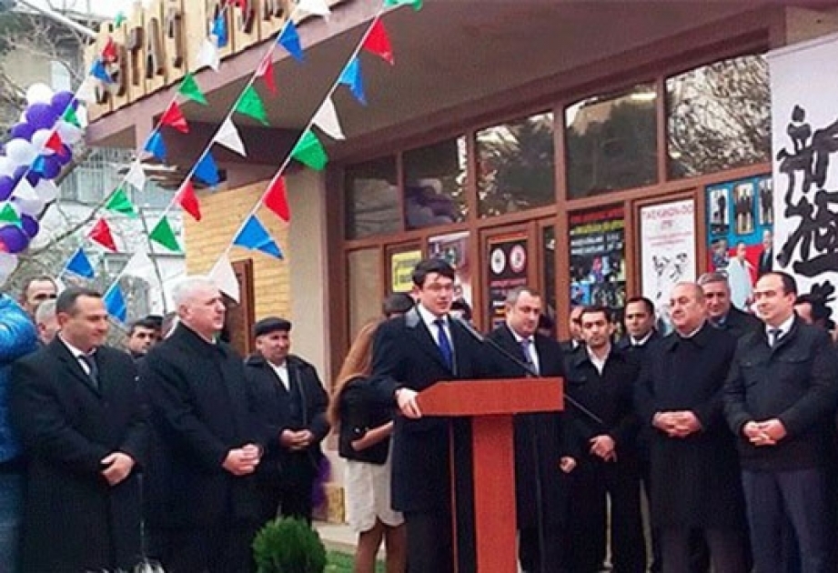 Xətai rayonunda yeni idman mərkəzi istifadəyə verilib