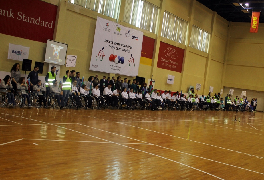 BOCCİA idman növü üzrə II “SENİ CUP” turniri keçirilib