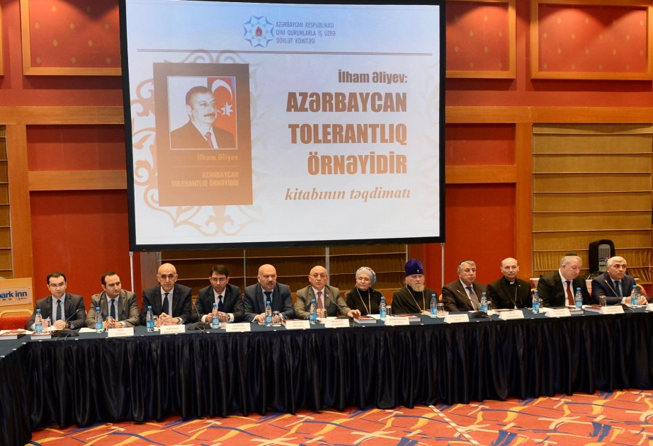 "Ilham Aliyev: Azerbaijan is an example of tolerance" book presented
