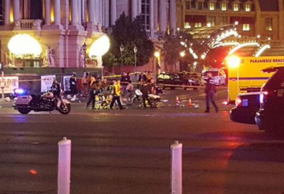 Las Vegas police say car crash that left one dead and 36 injured intentional