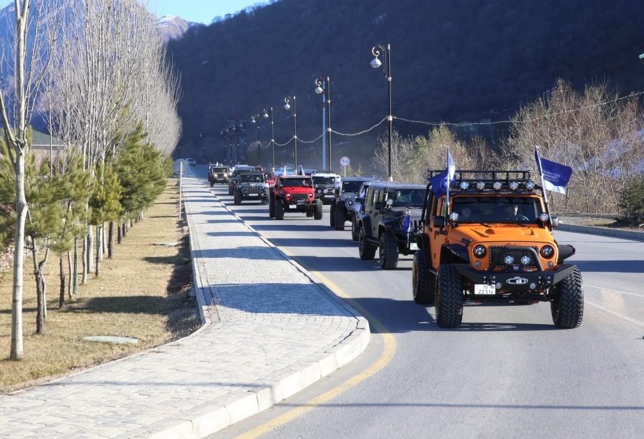 Avtomobil Federasiyasının təşkilatçılığı ilə Qəbələdə “Offroad” yürüşü keçirilib VİDEO