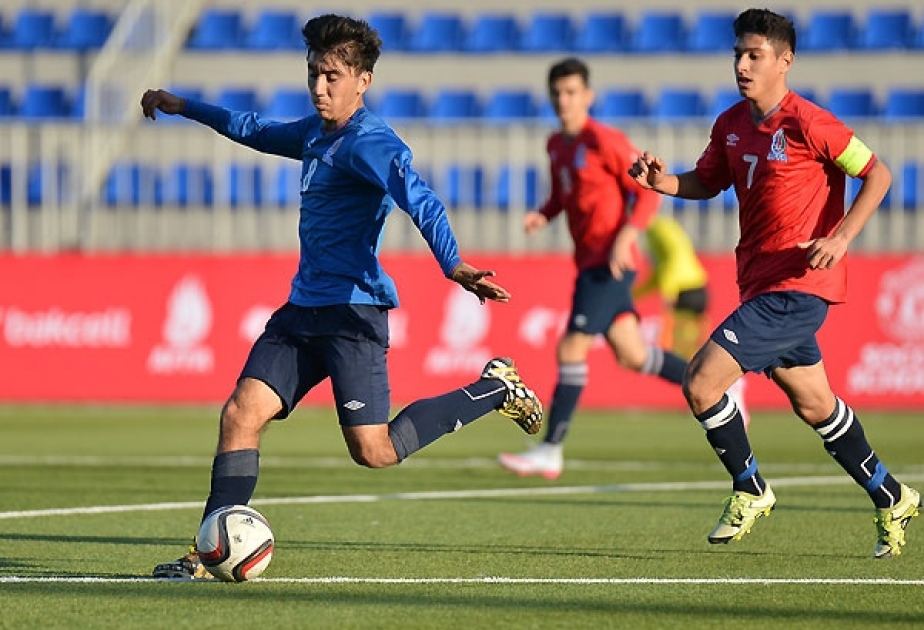 Azərbaycanın U-17 komandası yoxlama oyununda qələbə qazanıb