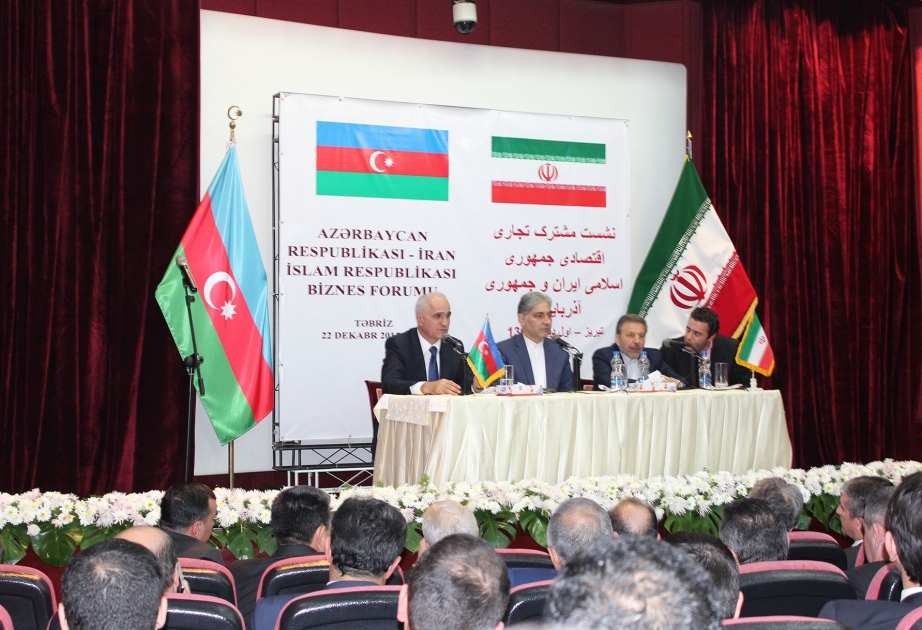 Aserbaidschanisch-iranisches Business-Forum in Täbris