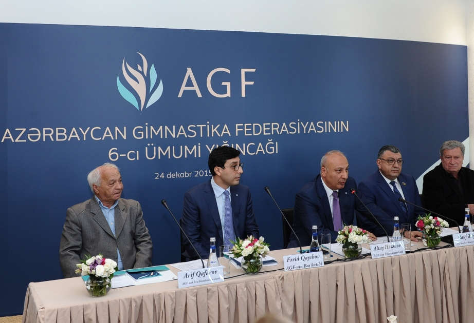 Azərbaycan Gimnastika Federasiyasının hesabat-seçki xarakterli altıncı ümumi yığıncağı keçirilib VİDEO