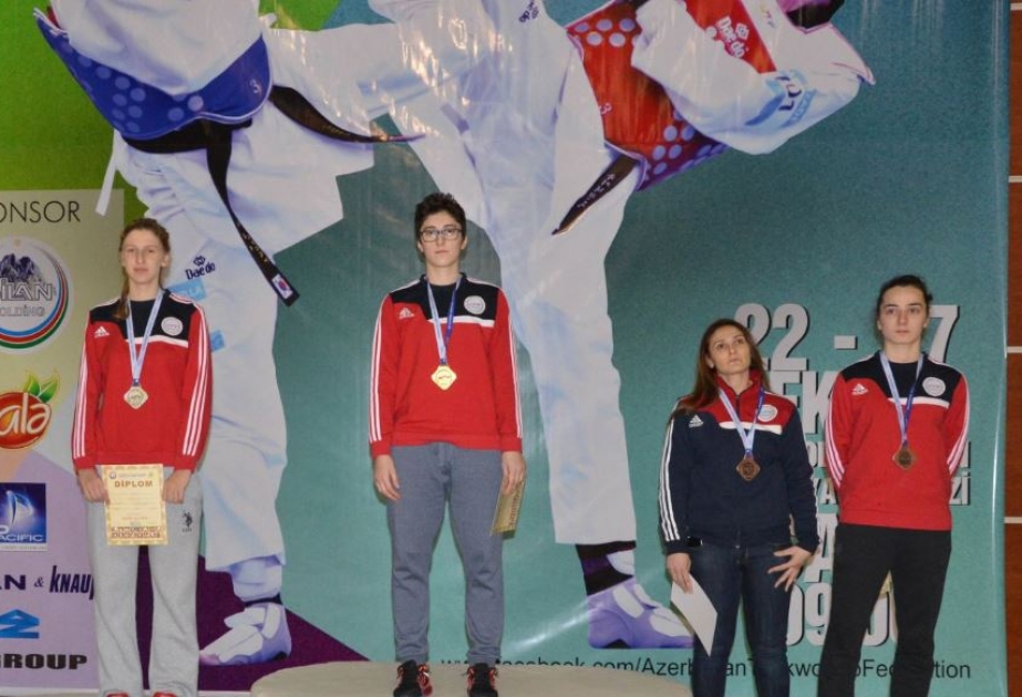 Taekvondo üzrə Azərbaycan çempionatının birinci günündə dörd idmançı qalib olub