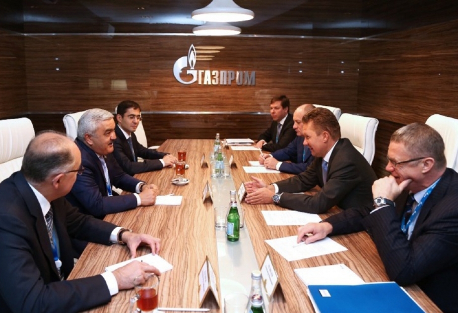 SOCAR和Gazprom商讨天然气领域双边合作现状