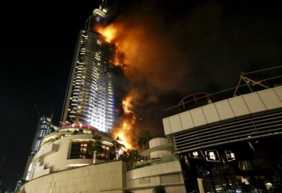 Großbrand in Luxushotel in Dubai