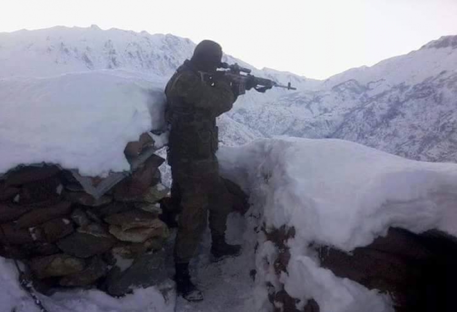 Ermənistan silahlı qüvvələrinin bölmələri sutka ərzində atəşkəs rejimini 125 dəfə pozub