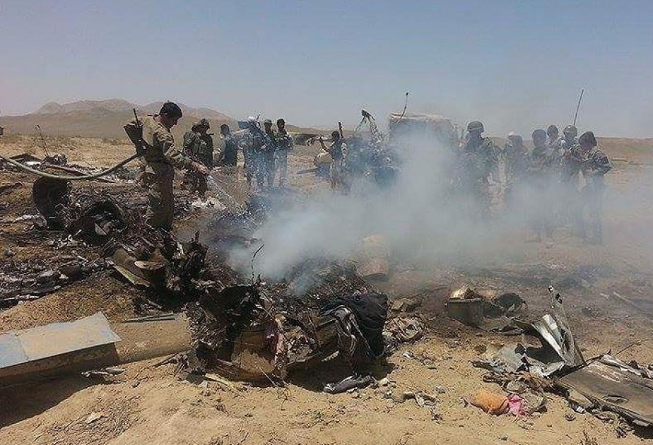 Helicopter crash kills three Afghan air crew