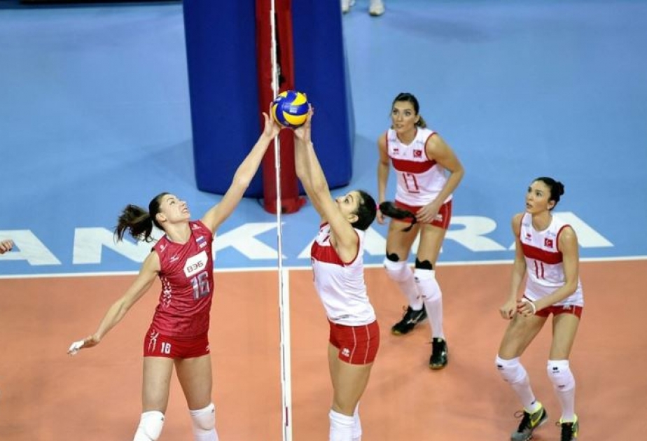 Qadın voleybolçular arasında Avropa Olimpiya təsnifat turnirində finalçılar məlum olub