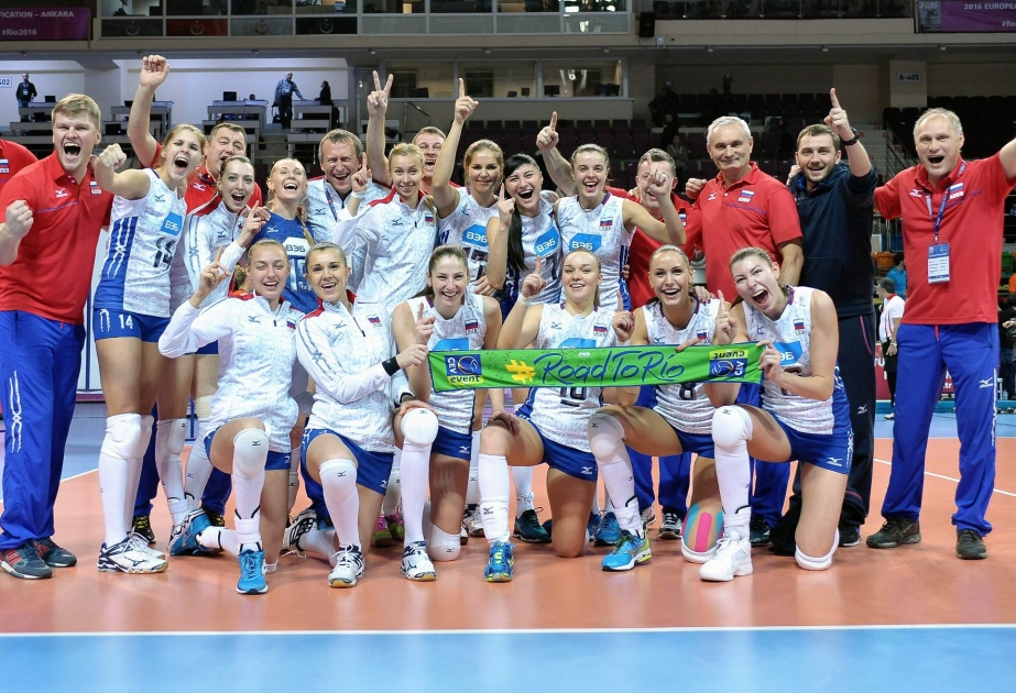 Russia earn right to defend men's Olympic volleyball title at Rio 2016