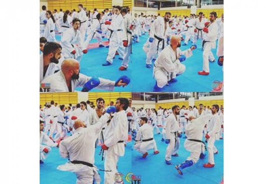 Azərbaycanlı karate ustası İspaniyada yerli idmançılara təlim keçib