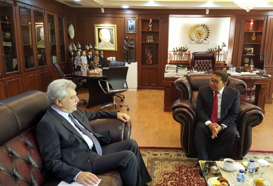 Azerbaijan`s Ambassador meets Deputy Speaker of House of Representatives of Indonesia
