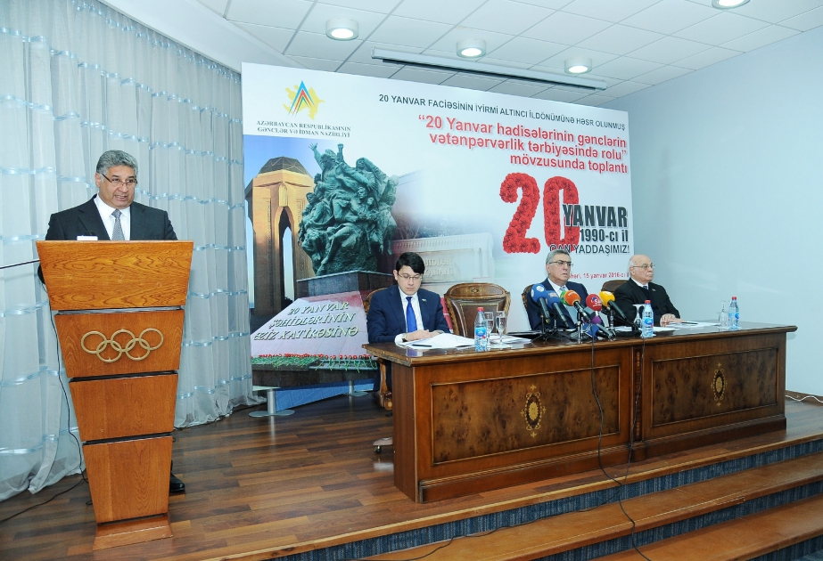20 Yanvar faciəsinin gənclərin vətənpərvərlik tərbiyəsində rolu ilə bağlı tədbir keçirilib