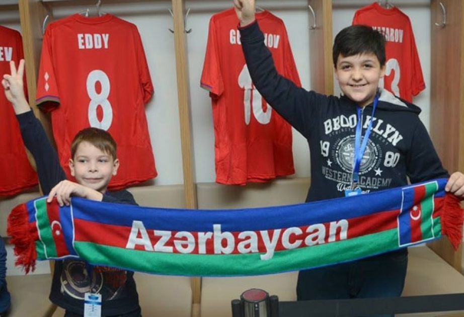 Məktəblilər Bakı Olimpiya Stadionu ilə tanış olublar