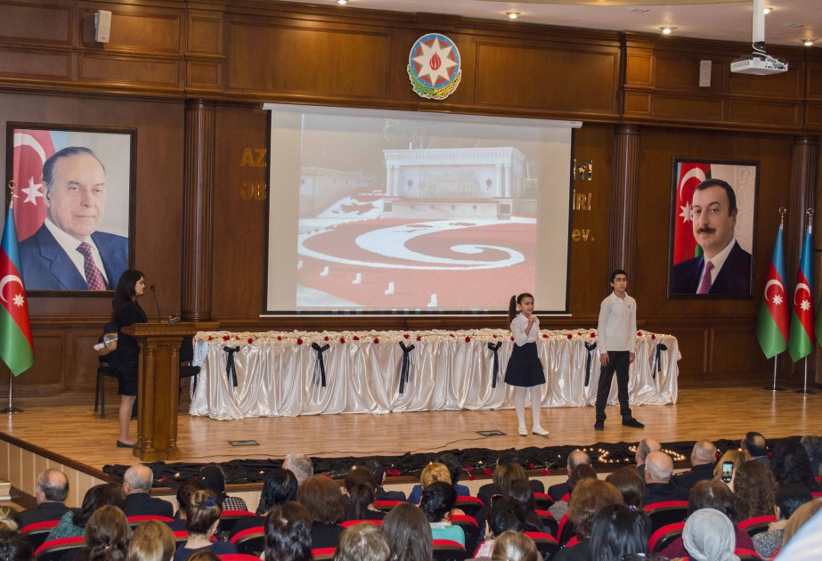 Şəhidlərimizin xatirəsi Azərbaycan xalqının qəlbində əbədi yaşayacaq