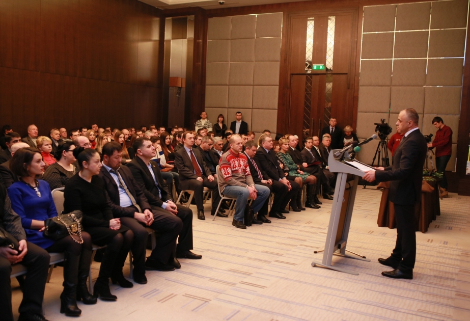 20 Yanvar şəhidlərinin xatirəsi Xarkov şəhərində anılıb
