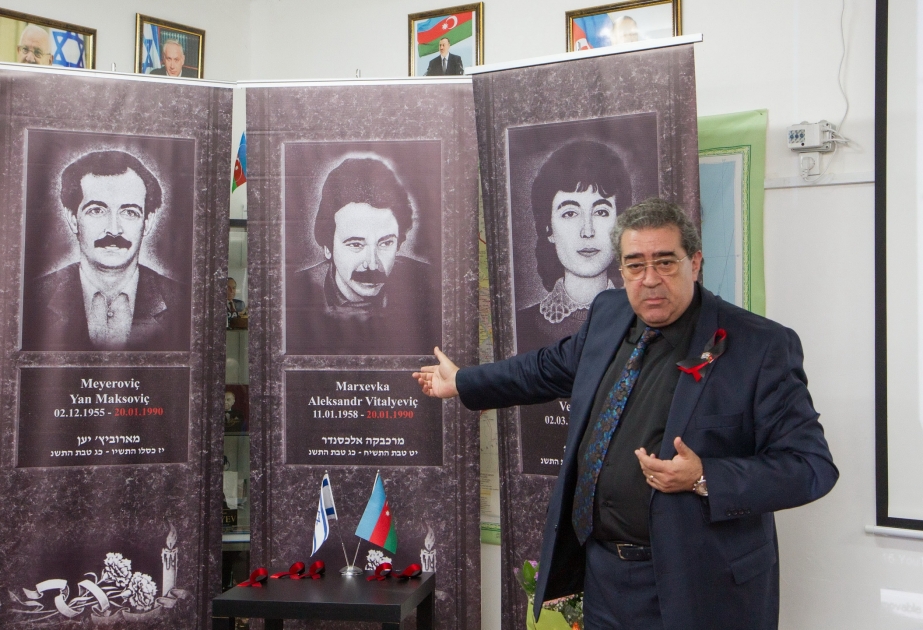 İsraildə “Qara Yanvar” şəhidlərinin xatirəsi anılıb