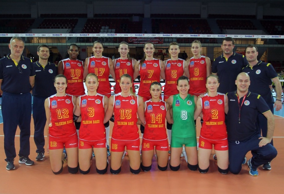 “Telekom” voleybol klubu Gürcüstanın “Tbilisi” komandasına qalib gəlib