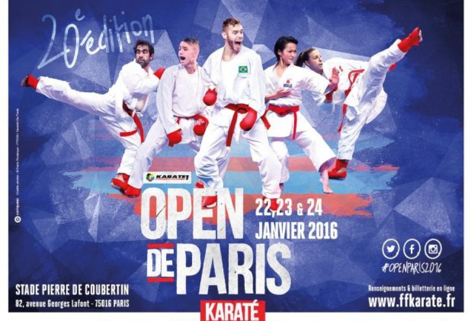 Azerbaijani karate fighters vie for medals at Paris Open
