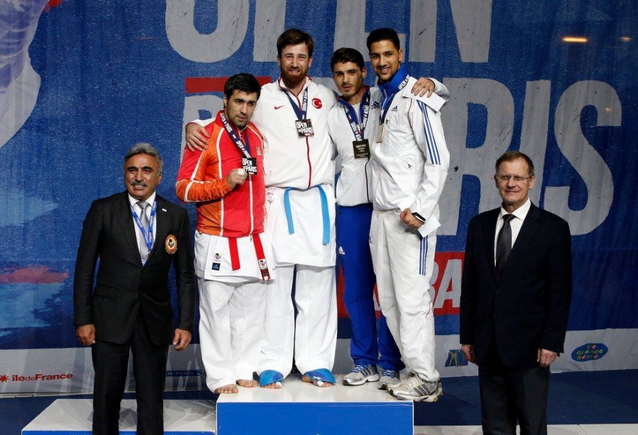 Azerbaijani karate fighters take two silvers at Paris Open