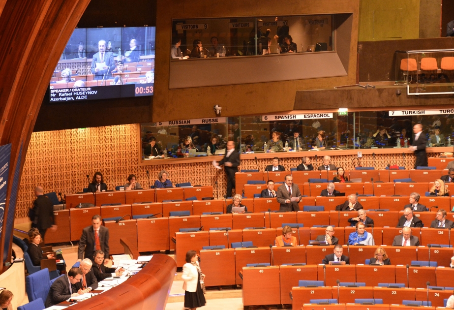 In der PACE-Plenarsitzung ein Resolutionsentwurf über Aserbaidschan verabschiedet