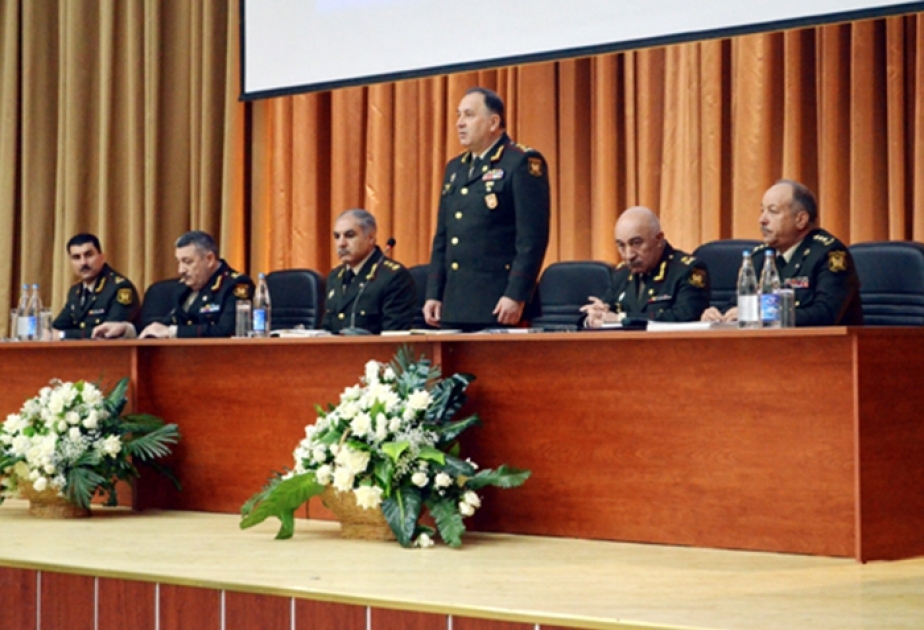 Şəxsi heyətlə iş üzrə komandir müavinlərinin toplantısı başlayıb