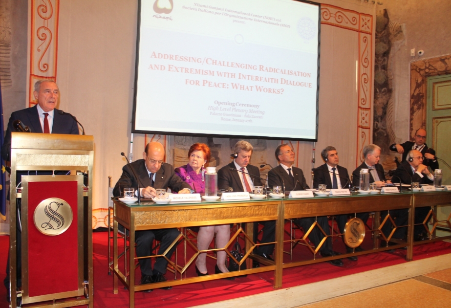 High-level preparatory meeting for Fourth Global Baku Forum underway in Italy