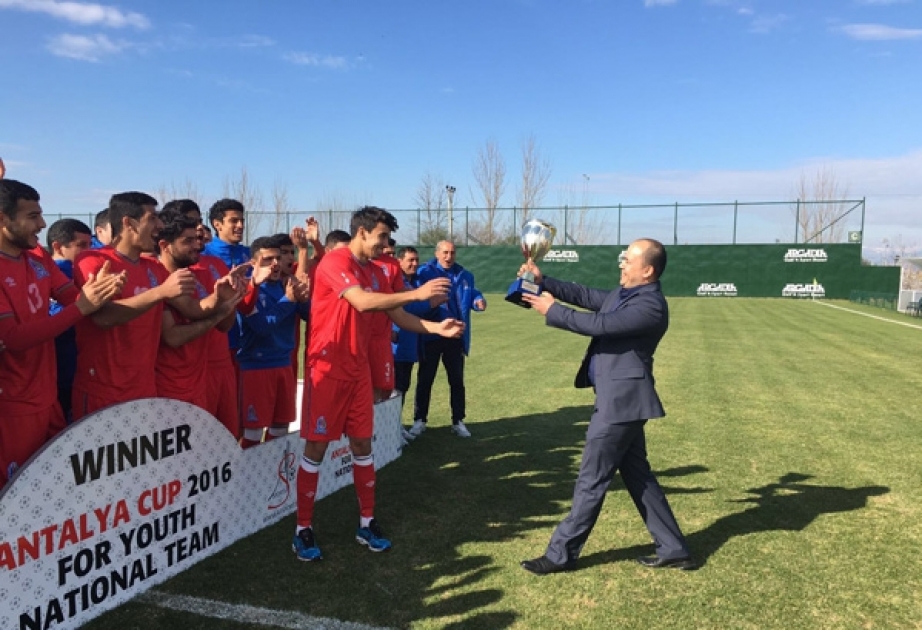Azərbaycanın U-21 yığması “Antalya Cup” turnirinin qalibi olub VİDEO