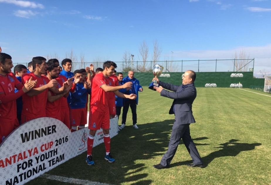 Azerbaijan U-21 football team win Antalya Cup VİDEO