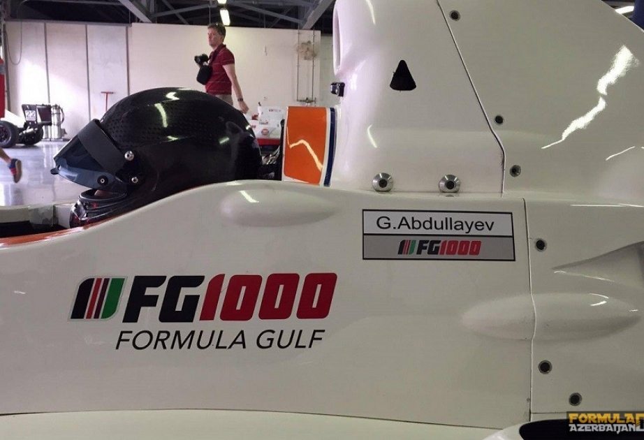Gülhüseyn Abdullayev “Formula Gulf 1000” seriyasında iştirak edir