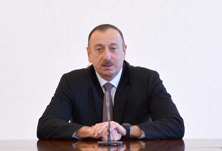 Azərbaycan Prezidenti İlham Əliyev ölkə gənclərinin bir qrupu ilə görüşüb