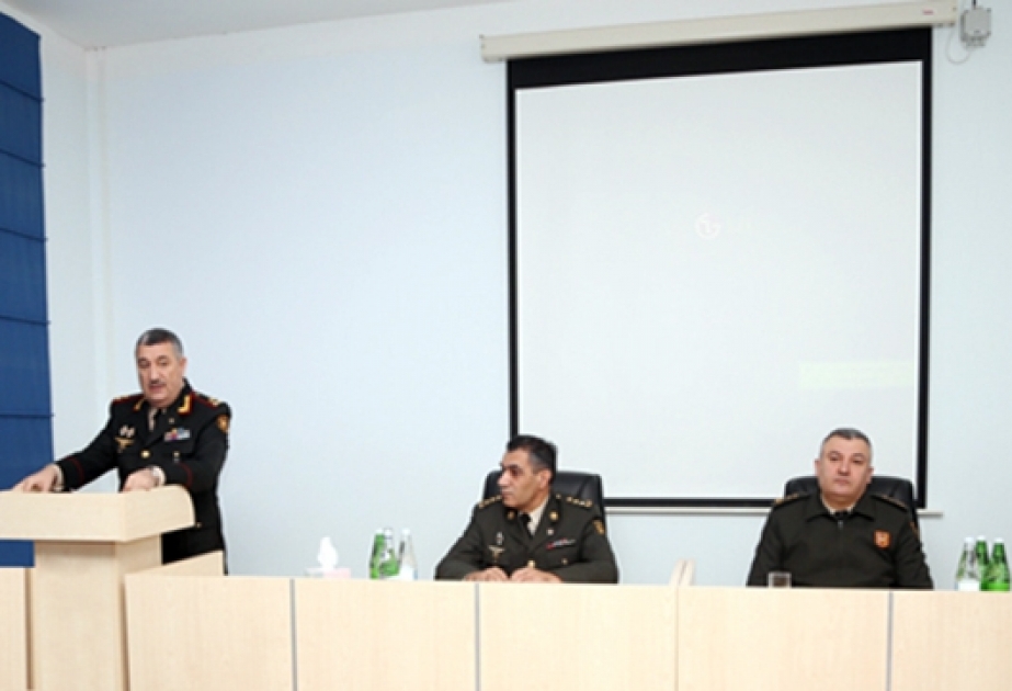 Mərkəzi Hərbi Poliklinikada elmi konfrans keçirilib