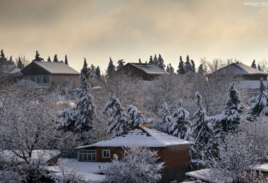 Winteransichten von Ivanovka auf Fotos
