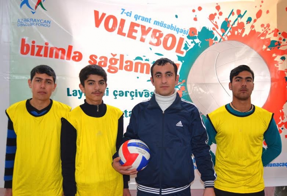 Voleybol üzrə Biləsuvar rayon məktəblərarası birinciliyinə start verilib