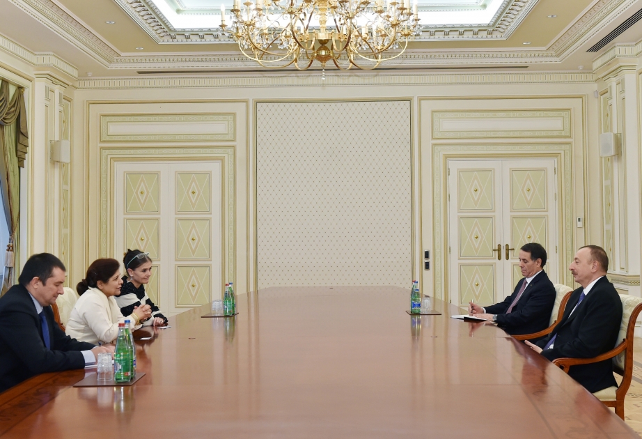 President Ilham Aliyev received the United Nations Under-Secretary-General VIDEO