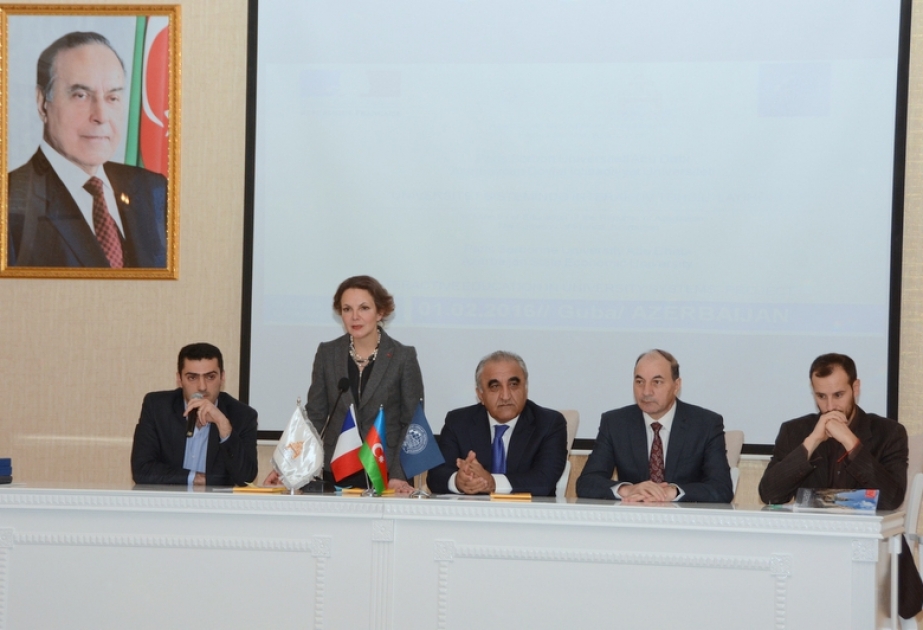 French Ambassador attends opening of winter school in Guba