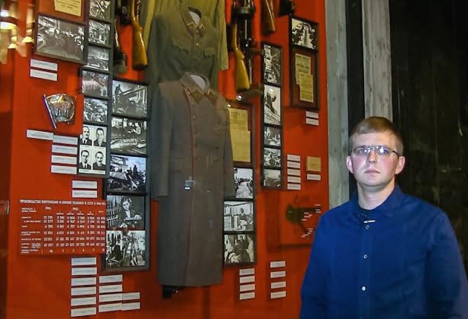 Музейная экспозиция посвящена азербайджанцам, сражавшимся за Сталинград