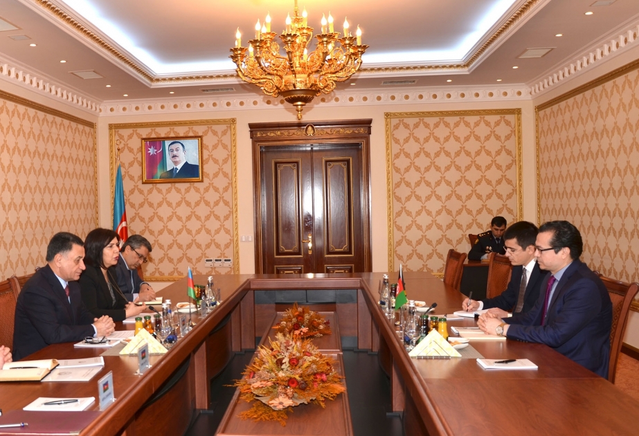 Azerbaijan`s Interior Minister meets Ambassador of Afghanistan