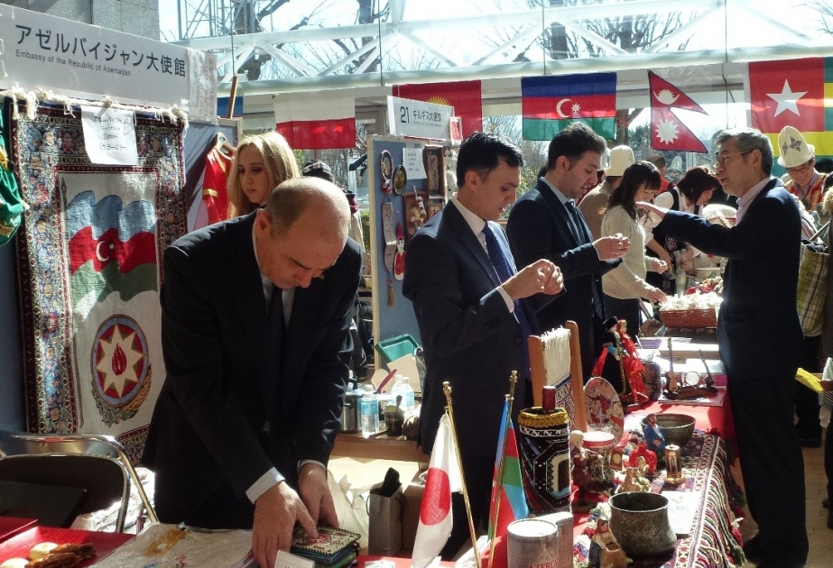 Tokio: Aserbaidschan präsentiert seine Kulturmuster und nationale Küche im Stadtbezirk Meguro VIDEO