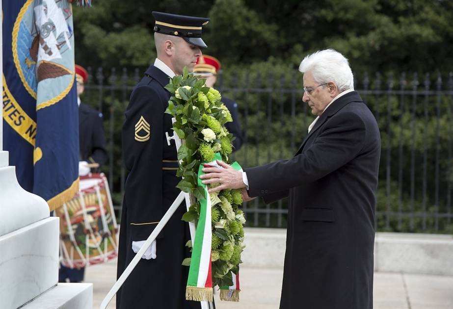 Italian President Sergio Mattarella begins week-long visit to US