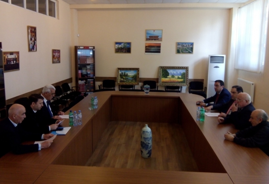 Azerbaijani rector receives honorary doctorate from Tbilisi Open University