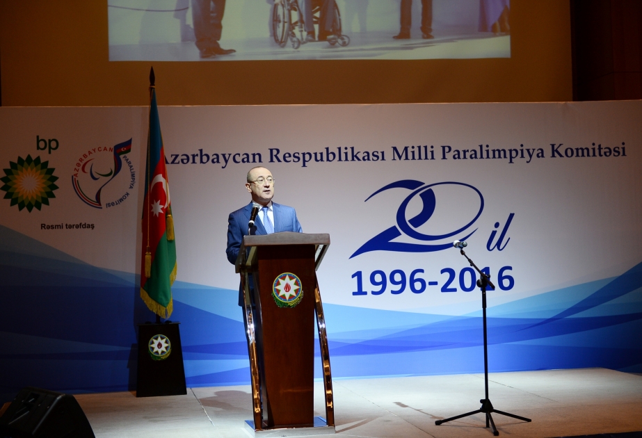 Azərbaycanda Paralimpiya hərəkatının 20 illiyi qeyd olunub