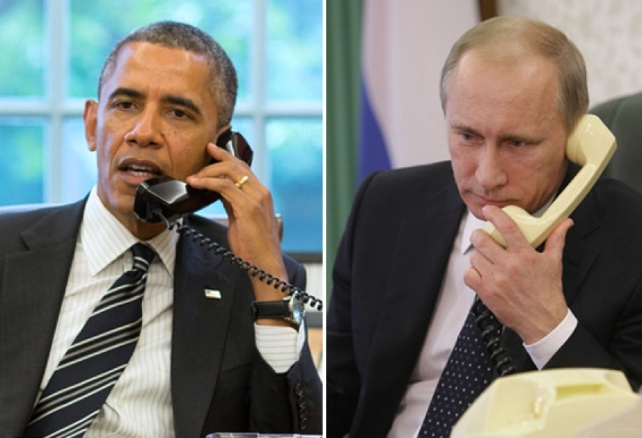 Putin, Obama discuss on the phone Syrian settlement, situation in Ukraine