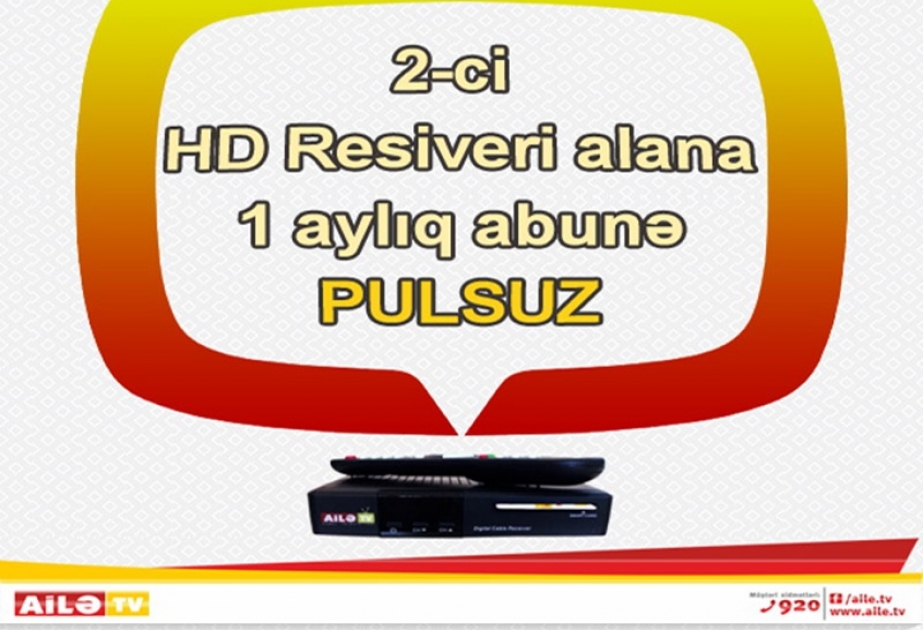 Ailə TV “İkinci televizoru Ailə TV-yə qoş, 1 ay pulsuz izlə!” kampaniyası keçirir